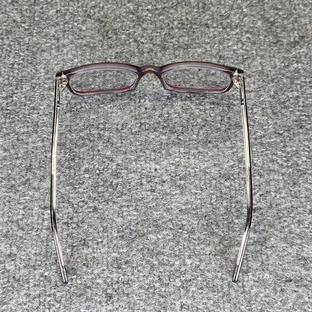Muse Corvallis Brown/Clear‎ Rectangle 35-002010 Eyeglasses Frames 50-17-140